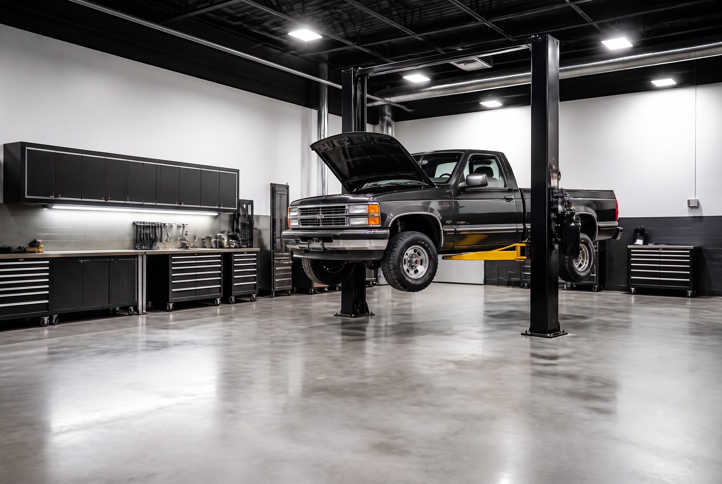 Anything Auto mechanic performing brake repair and engine diagnostics on a vehicle at the Athens, TX auto repair shop in Henderson County